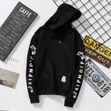 Autumn Winter women's sweatshirt letter print Long Sleeve o-neck cute hoodie sweatshirt for women girls kawaii Couples clothes