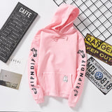 Autumn Winter women's sweatshirt letter print Long Sleeve o-neck cute hoodie sweatshirt for women girls kawaii Couples clothes