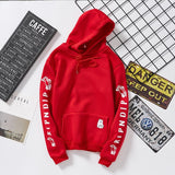 Autumn Winter women's sweatshirt letter print Long Sleeve o-neck cute hoodie sweatshirt for women girls kawaii Couples clothes